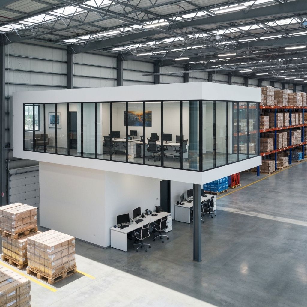 Galpões com Mezanino